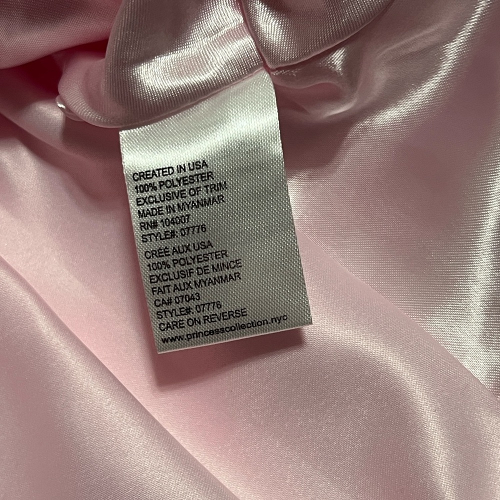 Coutre Princess Baby Girl Pink Pearled Dress 9 Months NWT - Picture 4 of 4